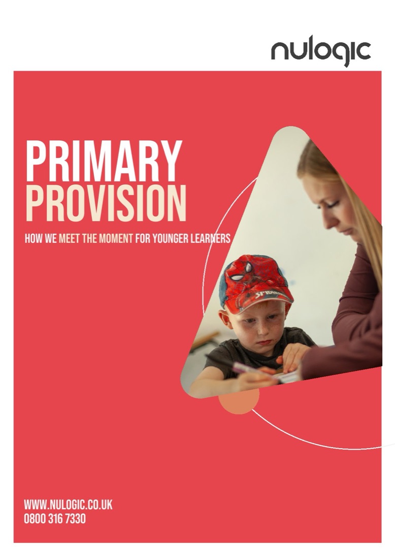 Cover of a Nulogic Primary Provision brochure